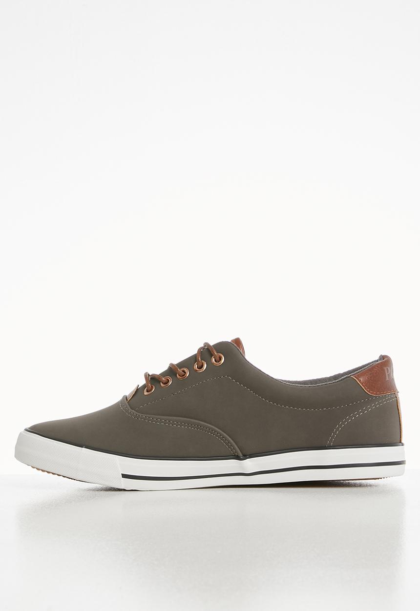 POLO - Carl contrast sneaker - grey