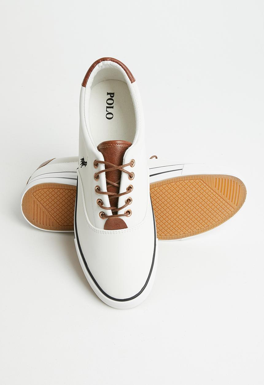 POLO - Carl contrast sneaker - white