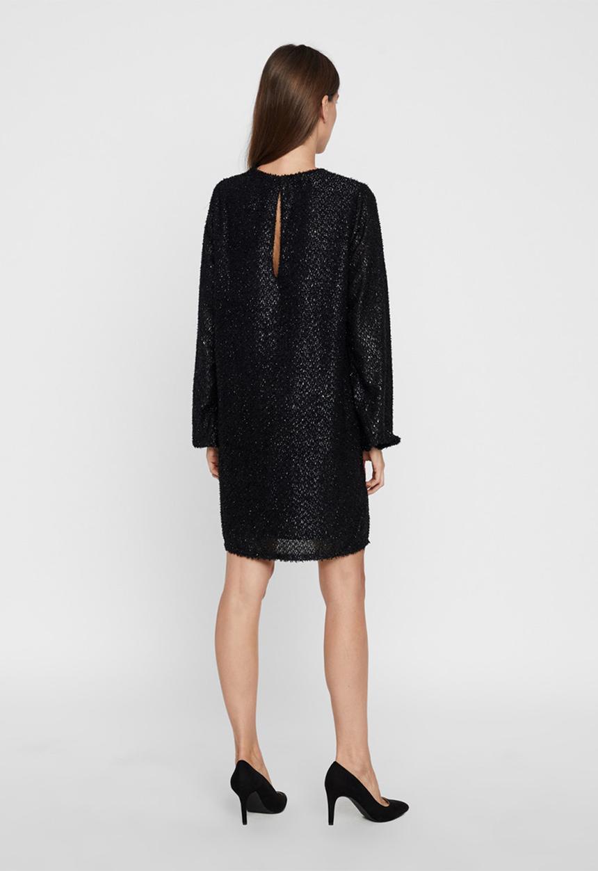 Vero Moda - Isolda short dress - black