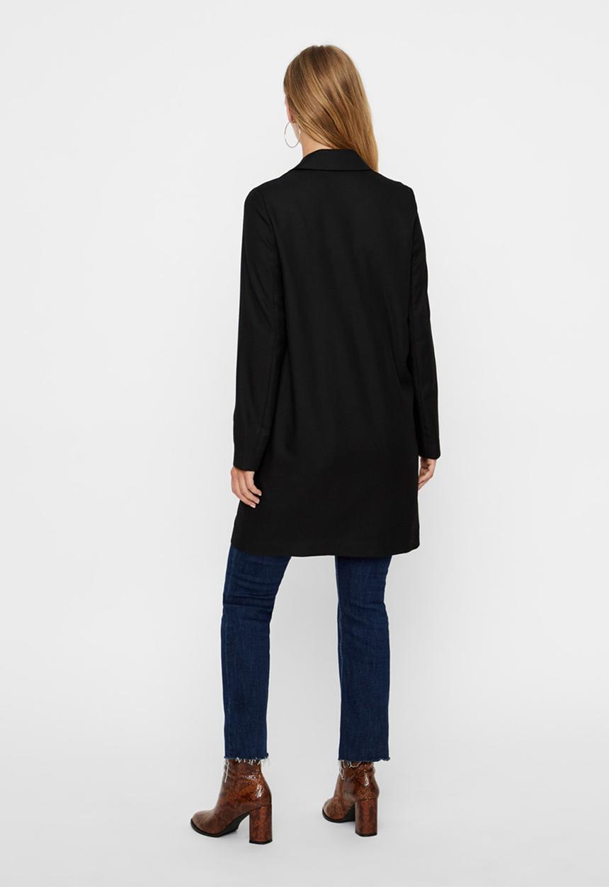 Vero Moda - Maja check blazer - black