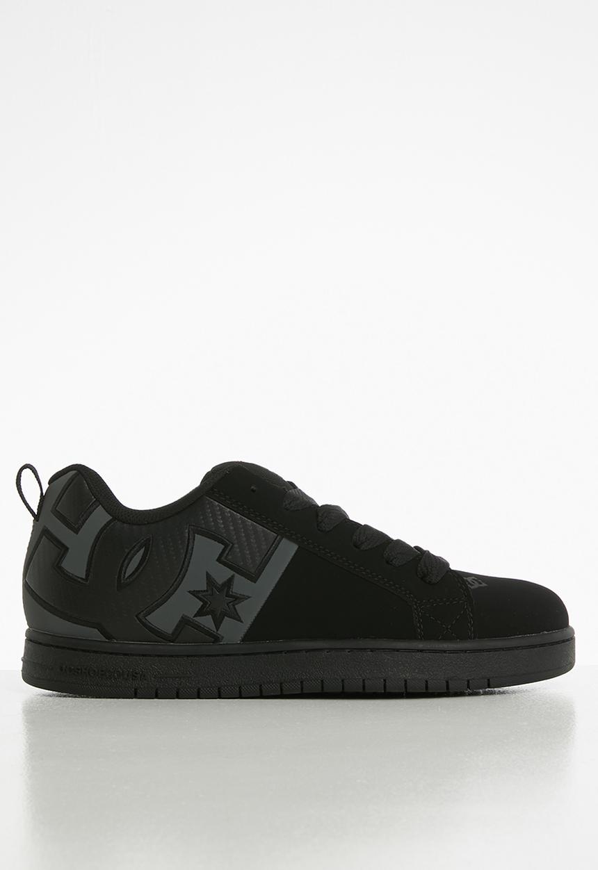 DC - Court graffik sq sneaker - black & grey