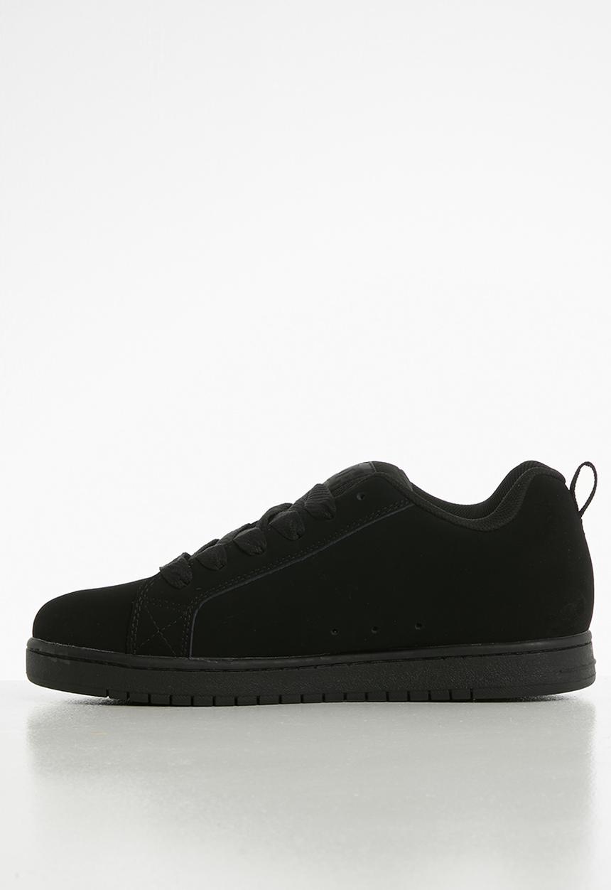 DC - Court graffik sq sneaker - black & grey