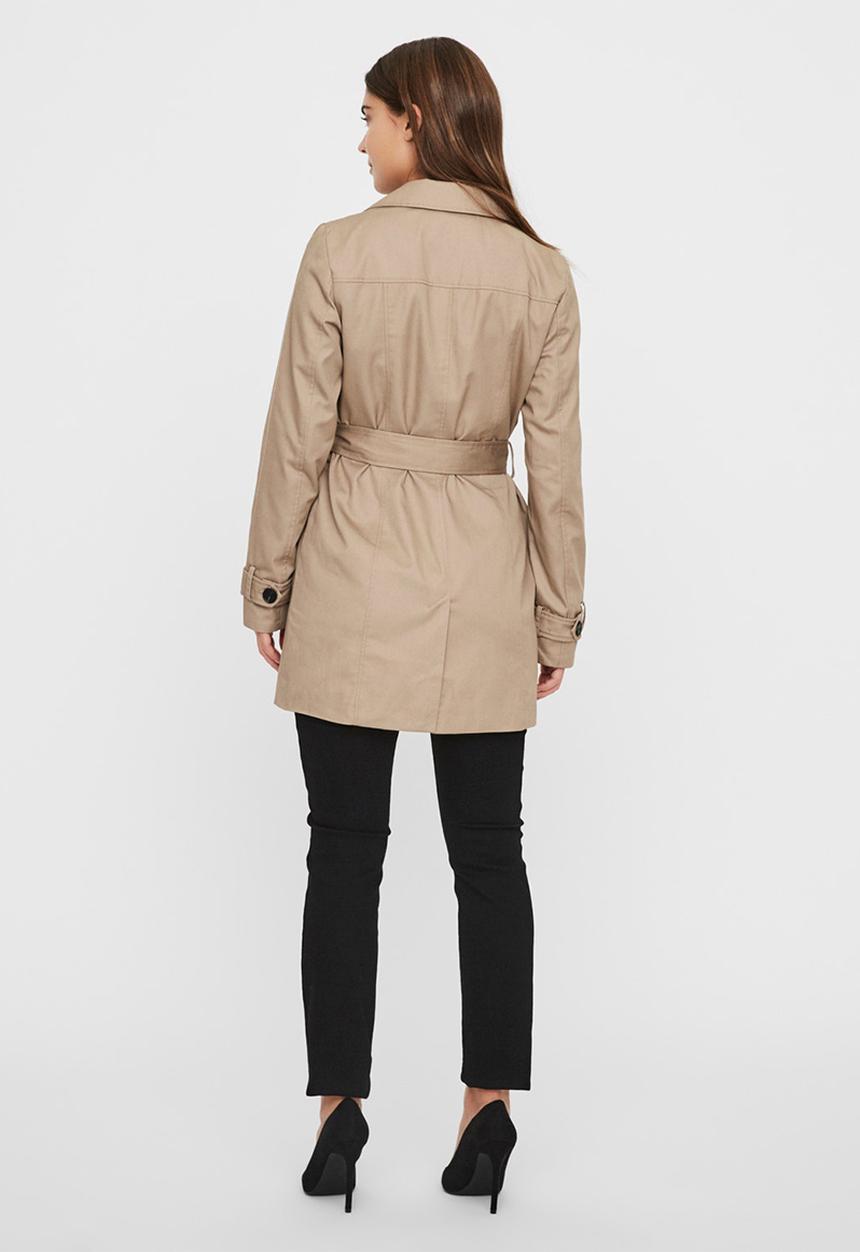 Vero Moda - Abbysofia 3/4 trenchcoat - beige