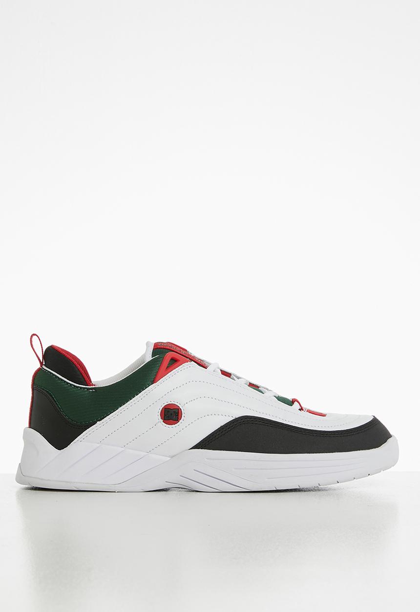 DC - Williams slim - white/black/athletic red