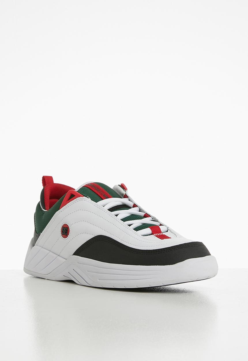 DC - Williams slim - white/black/athletic red
