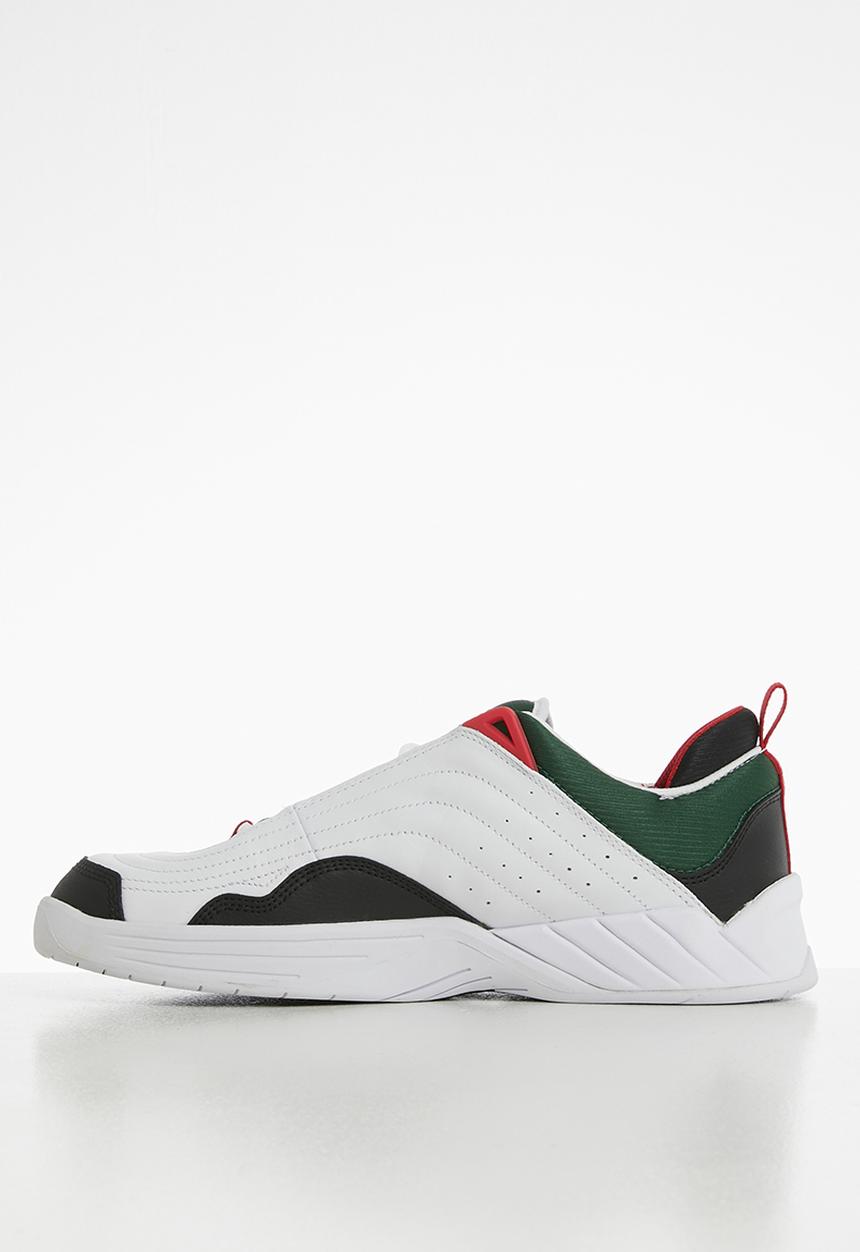 DC - Williams slim - white/black/athletic red