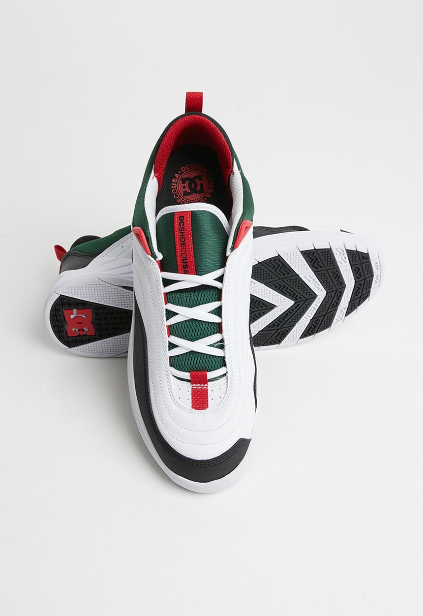 DC - Williams slim - white/black/athletic red