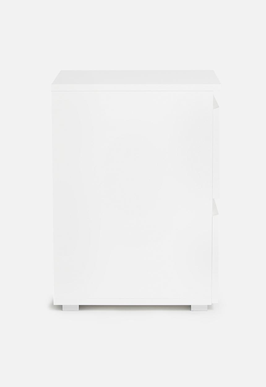 HMS Home - Image 61 bedside table - white 