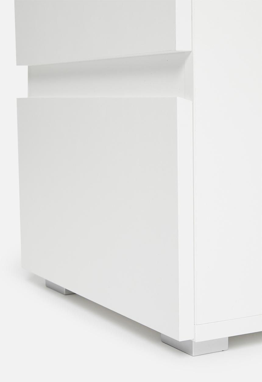 HMS Home - Image 61 bedside table - white 