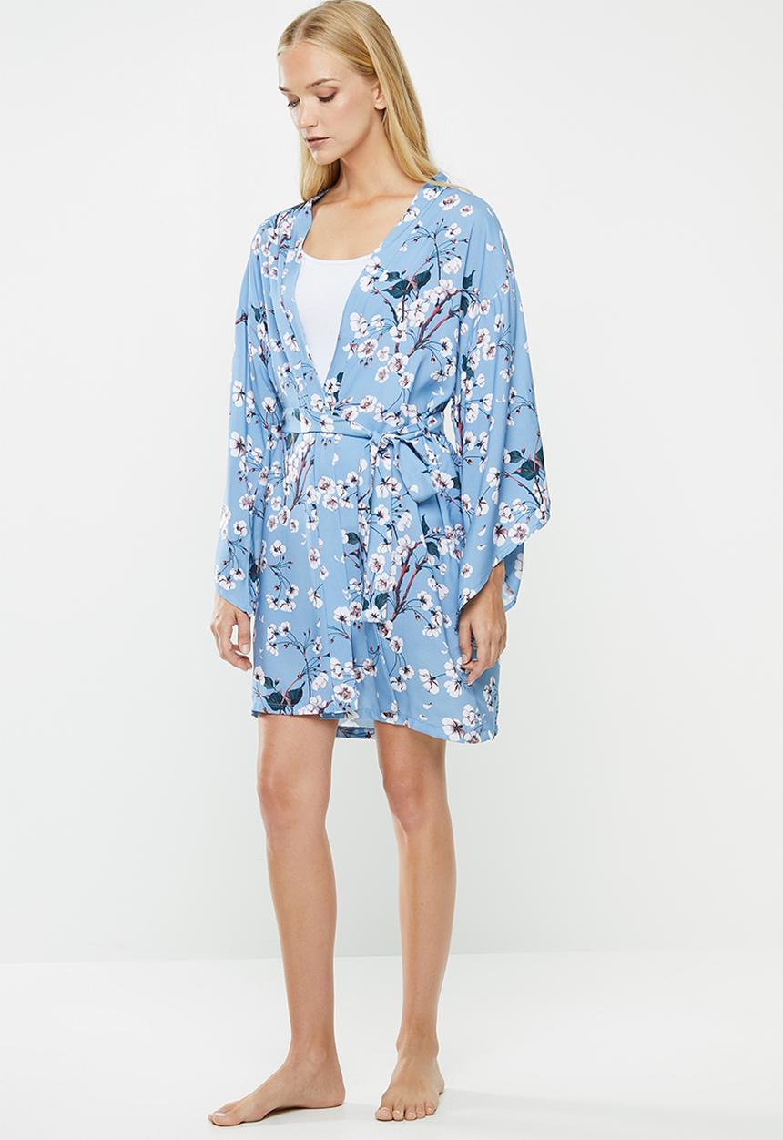 Superbalist - Robe - blue cherry blossom