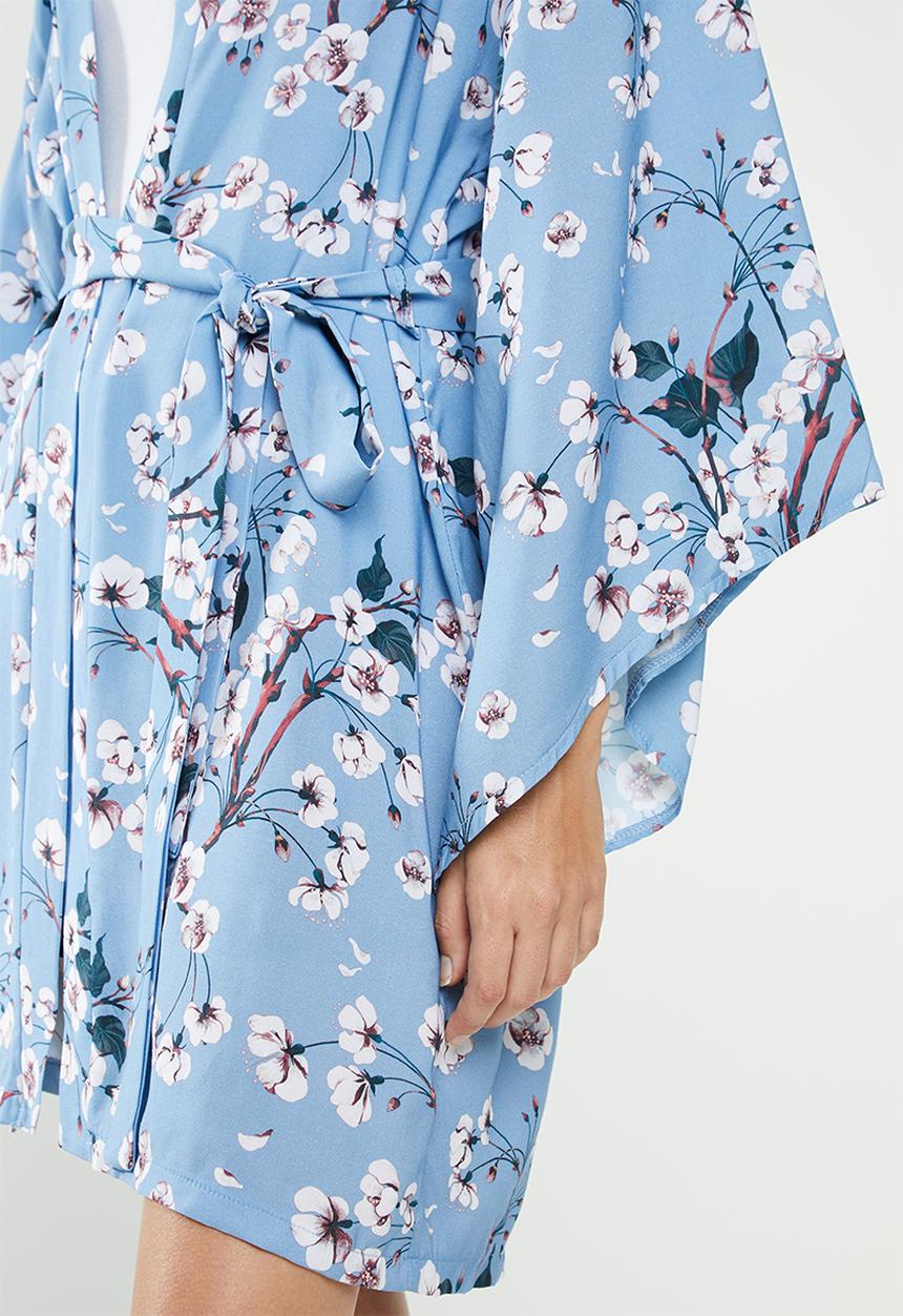 Superbalist - Robe - blue cherry blossom