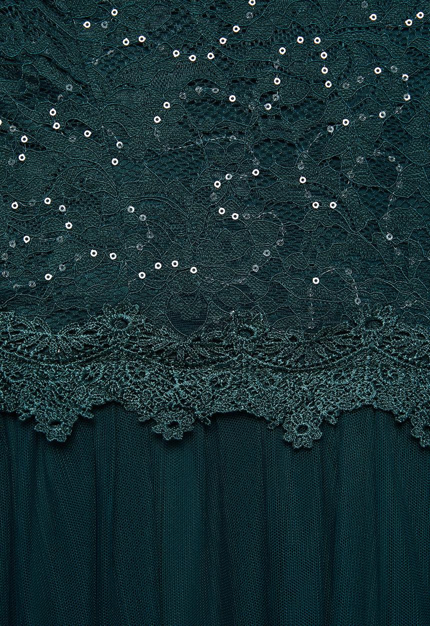 MILLA - Lace maxi dress - teal