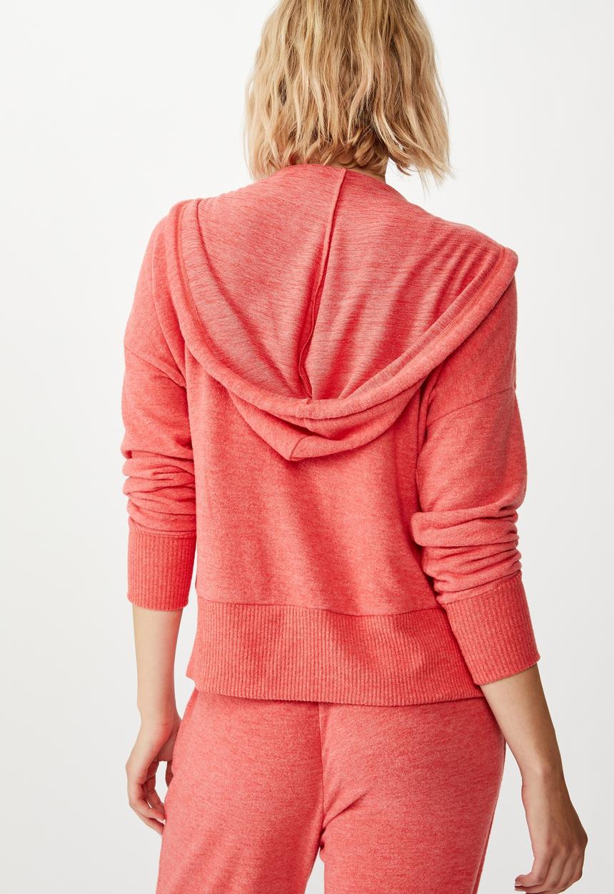 Cotton On - Supersoft zip through - pink 