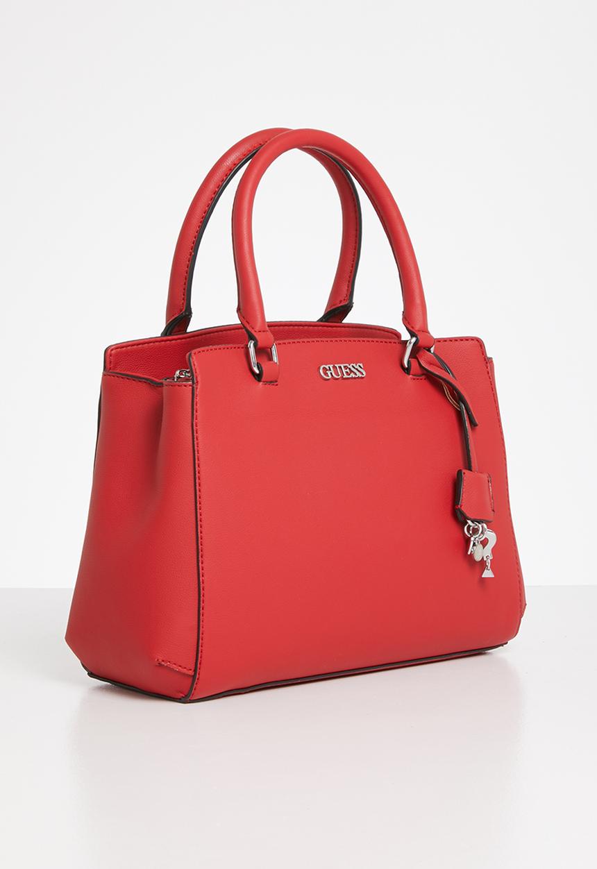 GUESS - Declan large satchel - rouge