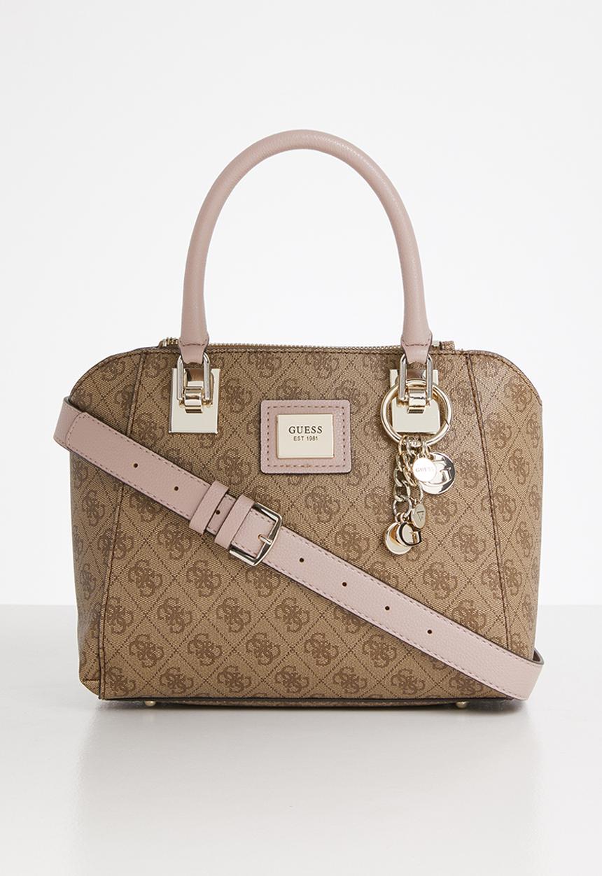 GUESS - Candace society satchel - brown 