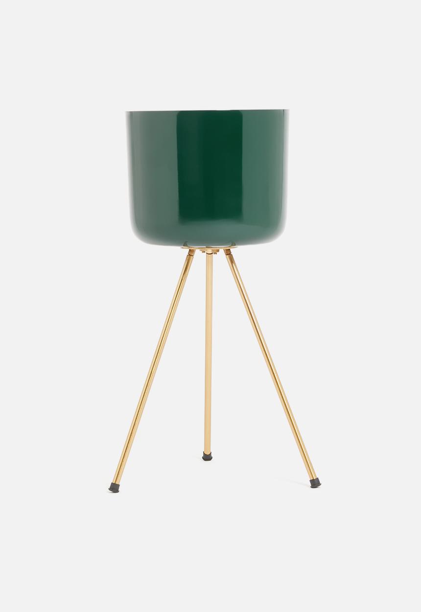 H&S - Flower pot stand large - green