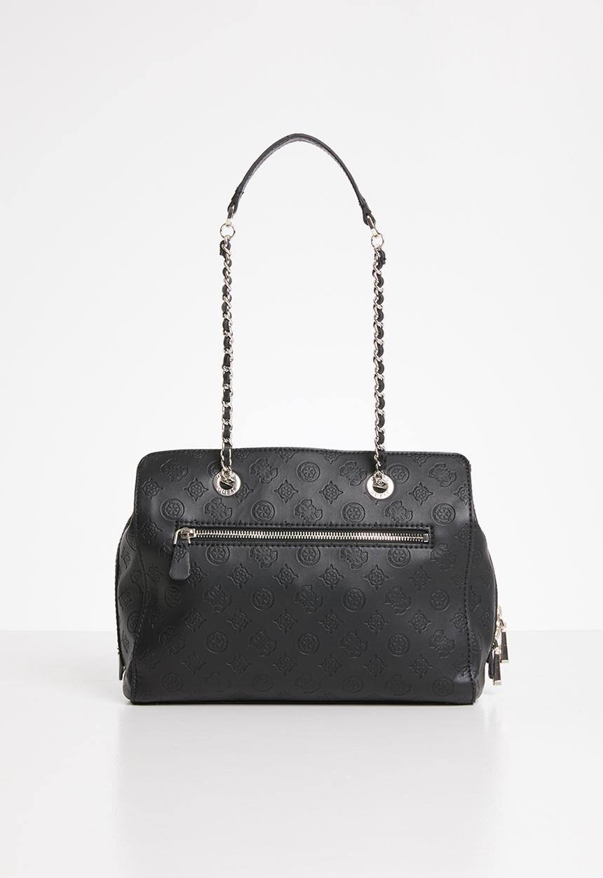 GUESS - Logo love girlfriend satchel - black