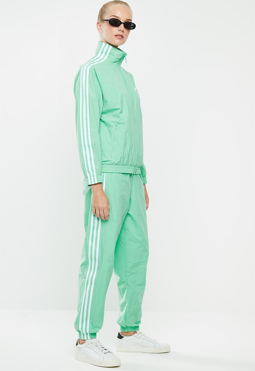 adidas Originals - Adicolour lock up track pants - green