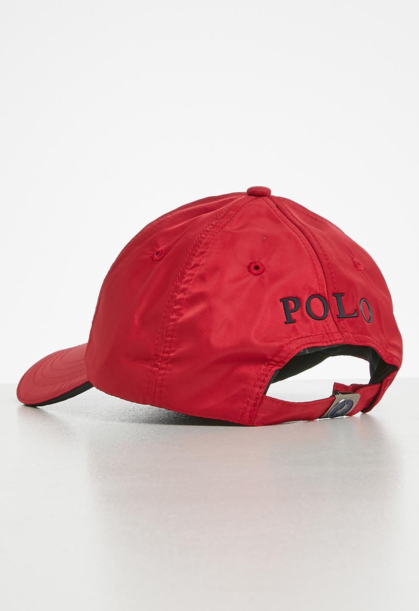 POLO - Mens Ackley classic peak - red