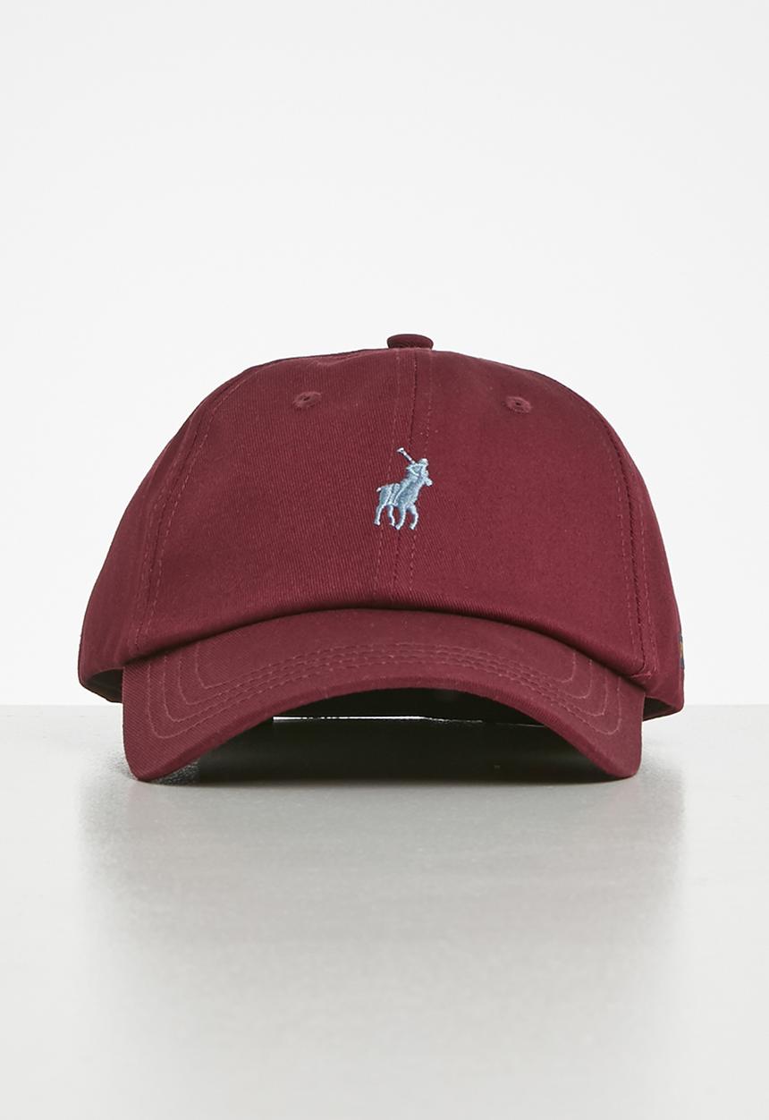 POLO - Mens Parker classic peak - burgundy
