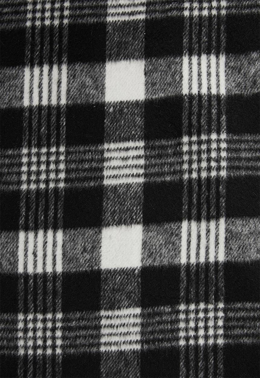 Blake - Check mini skirt - black & white