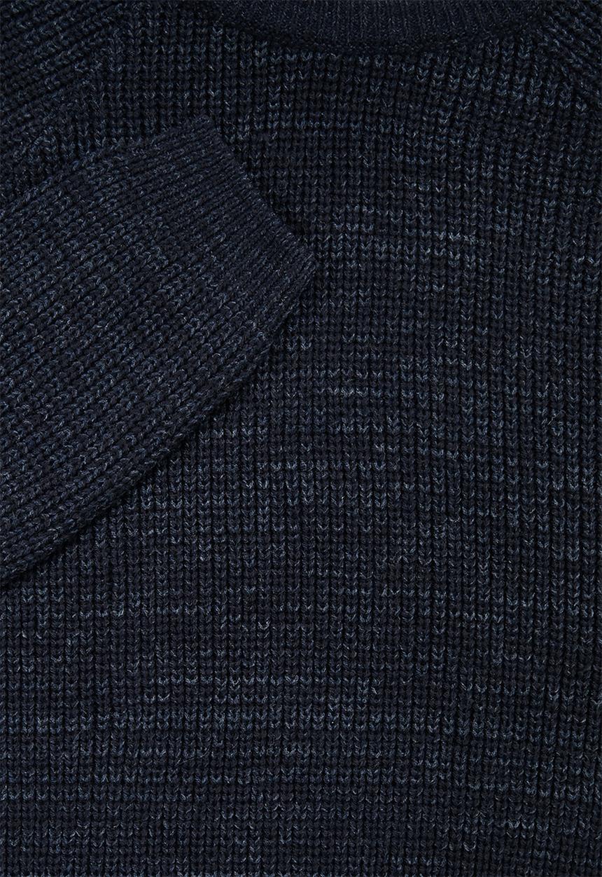 Superbalist - Textured raglan knit - navy