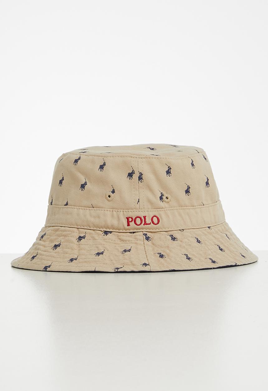 POLO - James reversible mono bucket hat - multi