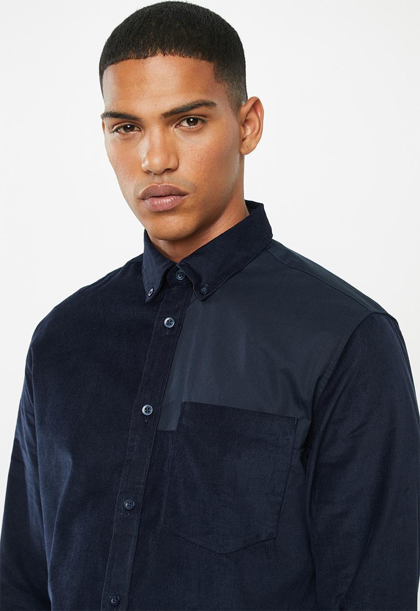 Selected Homme - Correy slim fit shirt - navy
