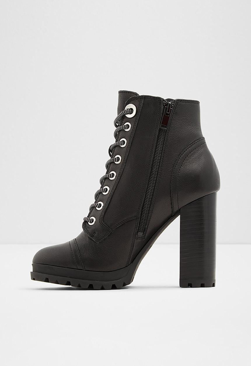 ALDO - Marille leather boot - black 