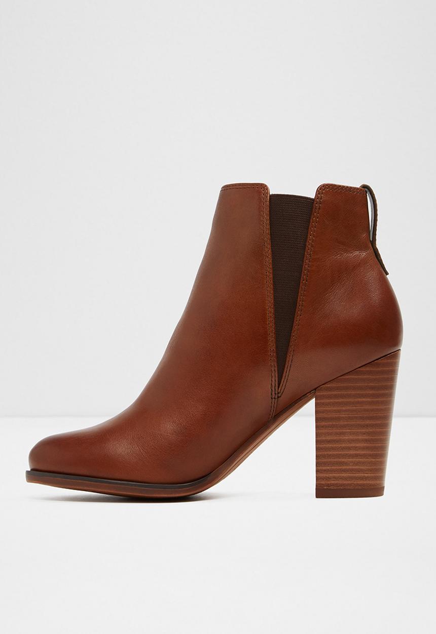ALDO - Pessa leather boot - tan