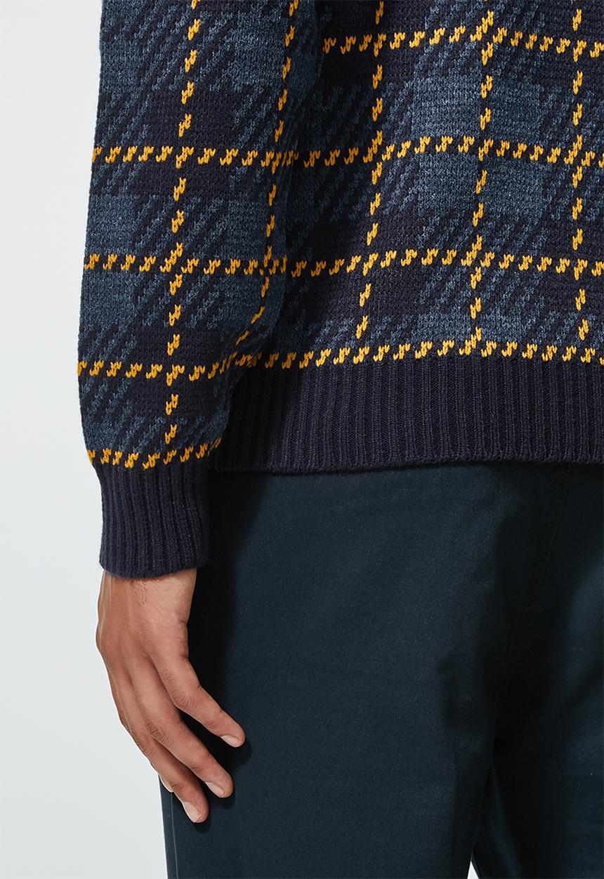 Superbalist - Check roll neck knit - multi
