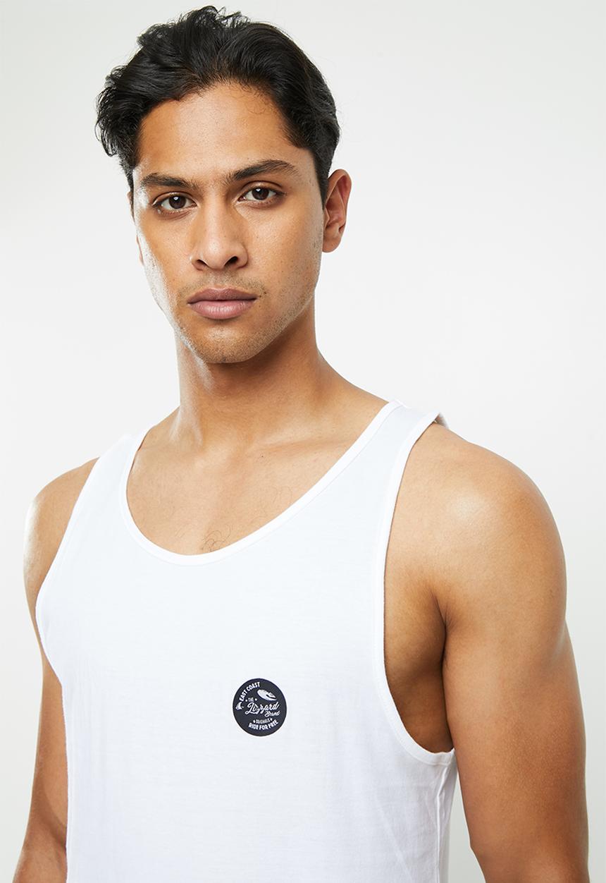 Lizzard - Darvie vest - white