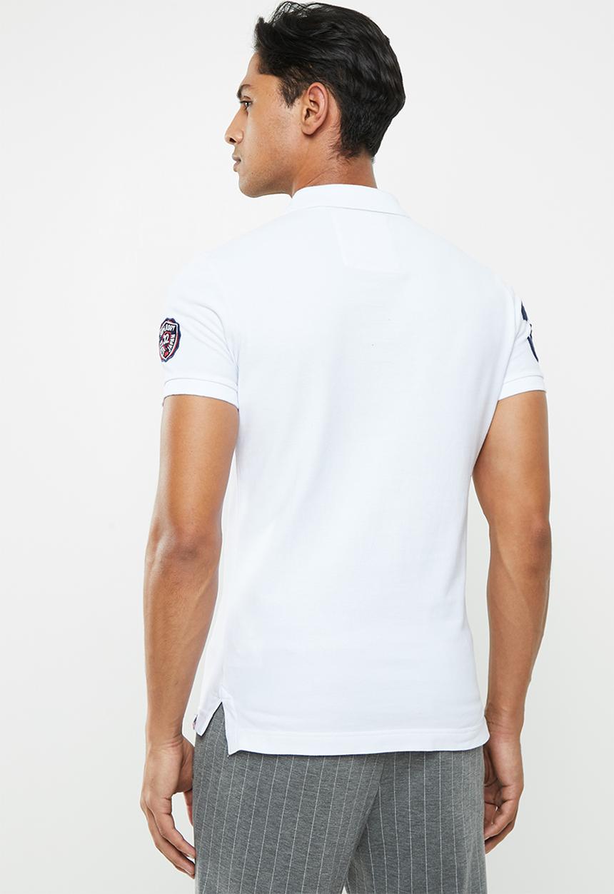 Superdry. - Superstate classic polo - white