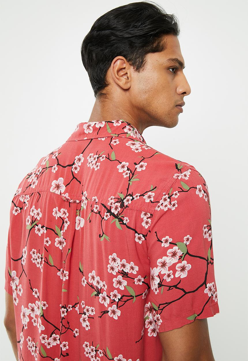 Factorie - Resort short sleeve shirt - blossoms