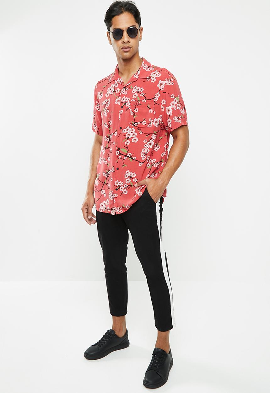 Factorie - Resort short sleeve shirt - blossoms