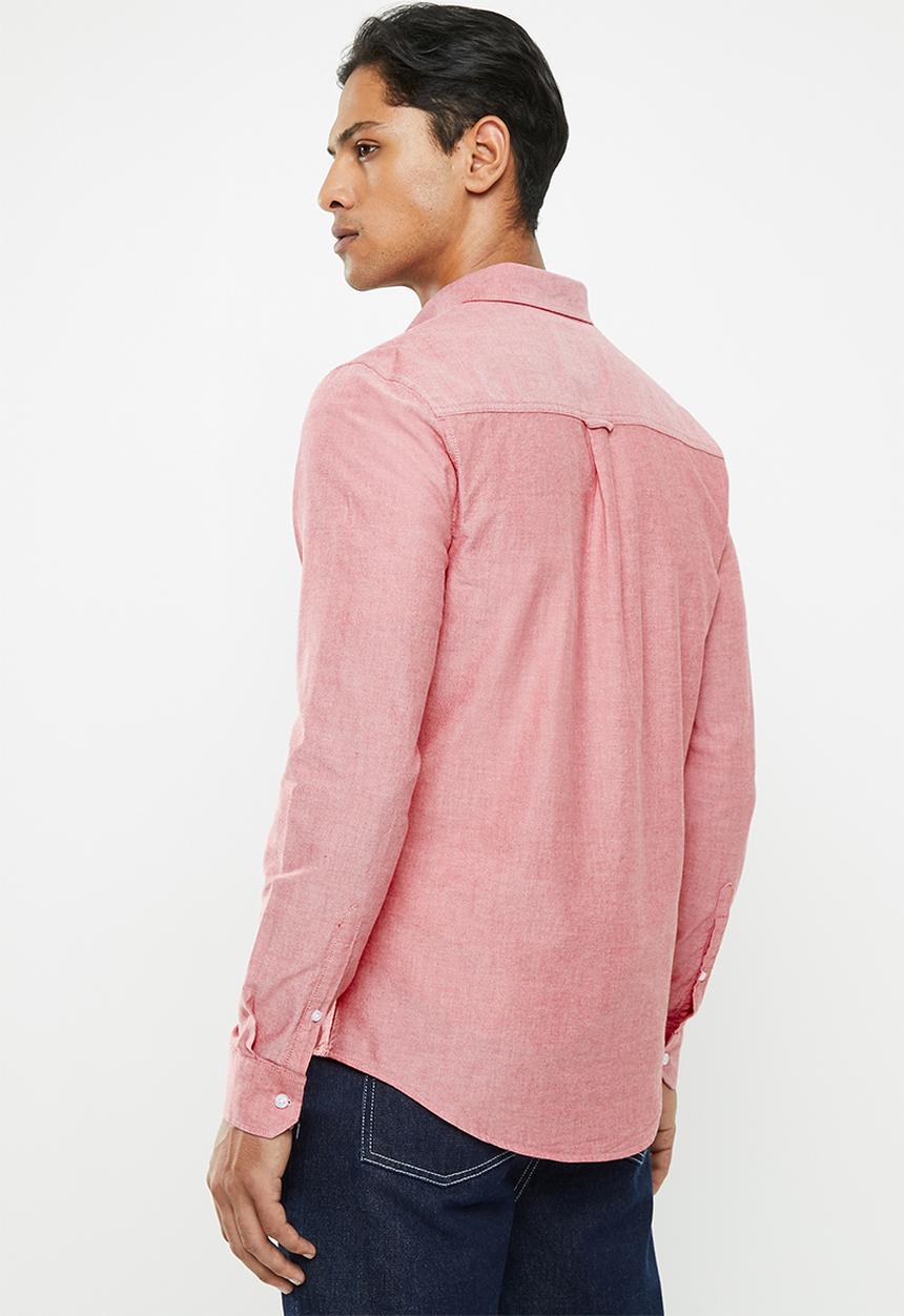Cotton On - Brunswick shirt 3 - red oxford