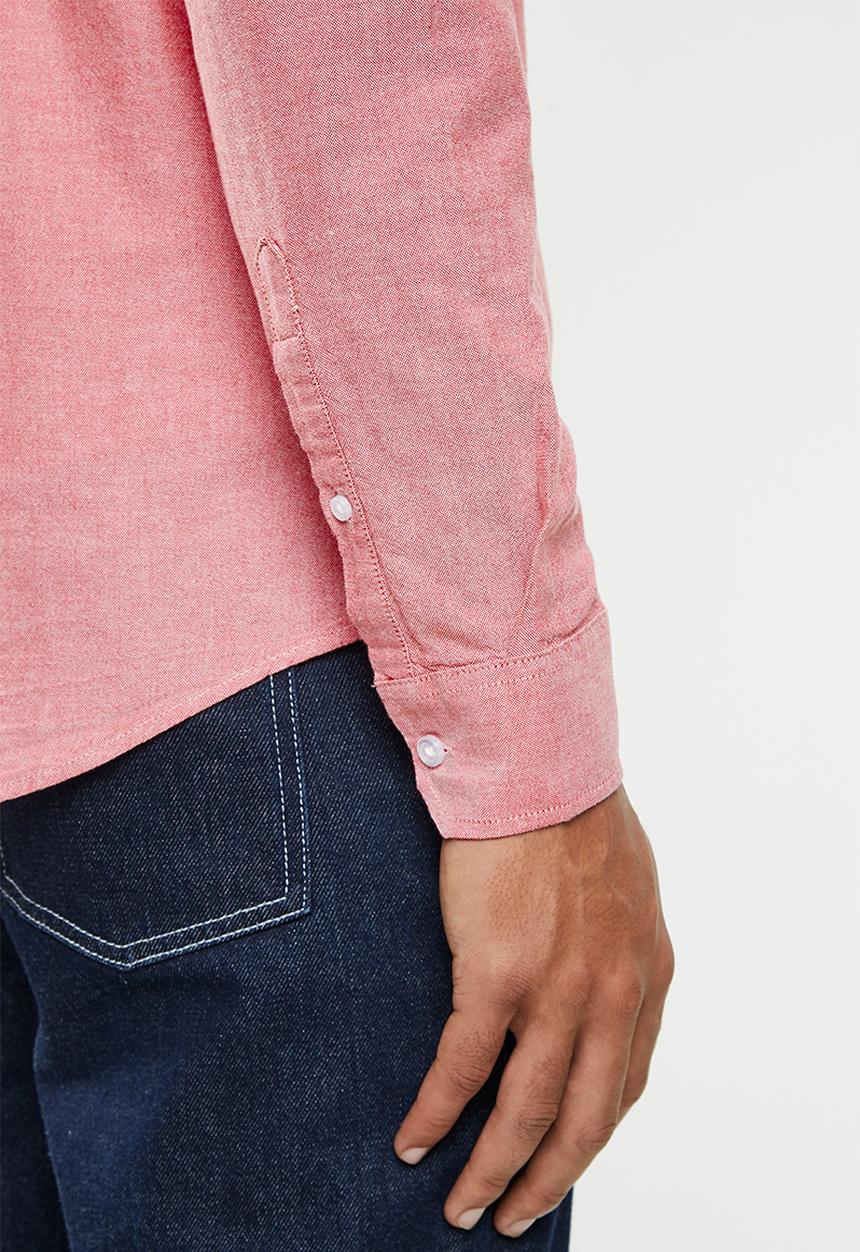 Cotton On - Brunswick shirt 3 - red oxford