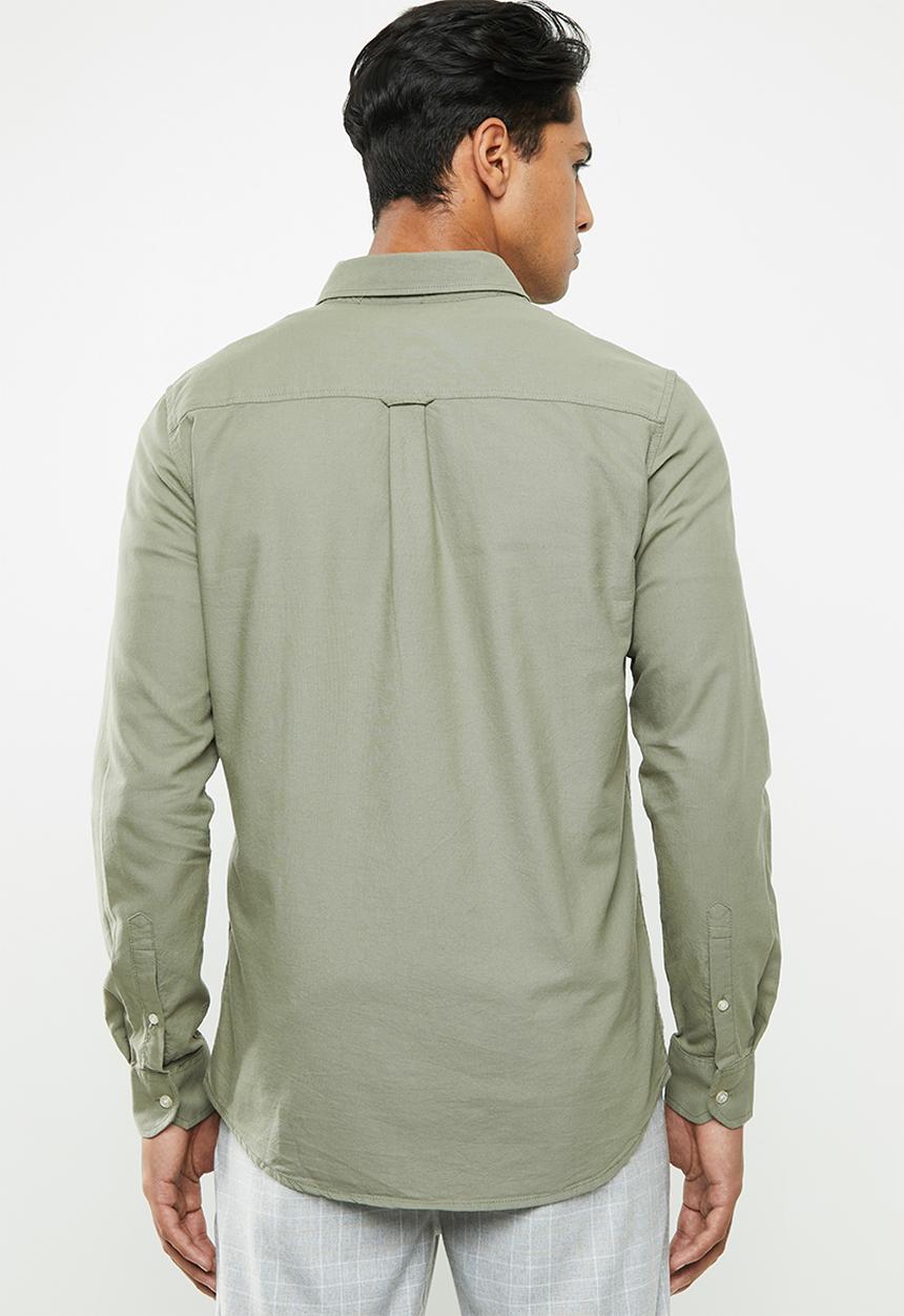 Cotton On - Brunswick shirt 3 - sage
