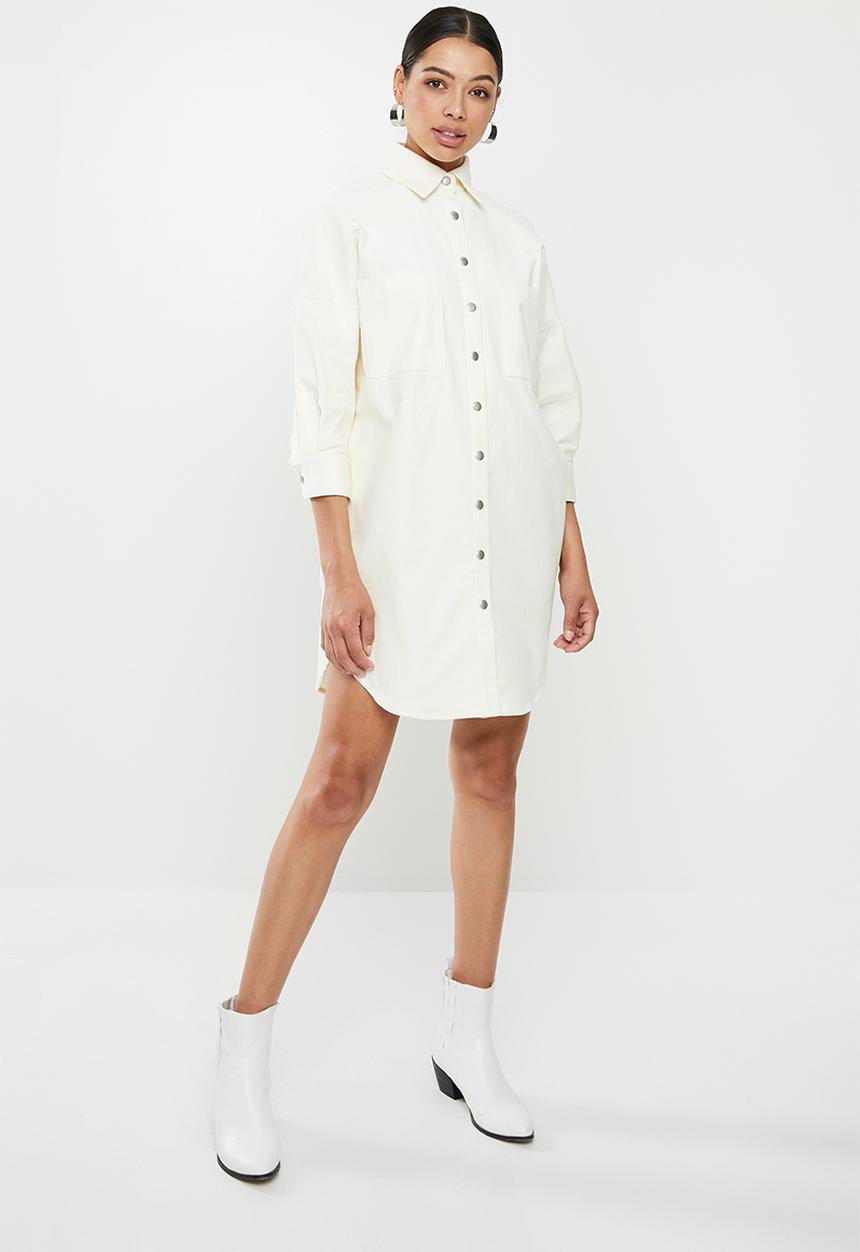 Glamorous - Shirt dress - cream