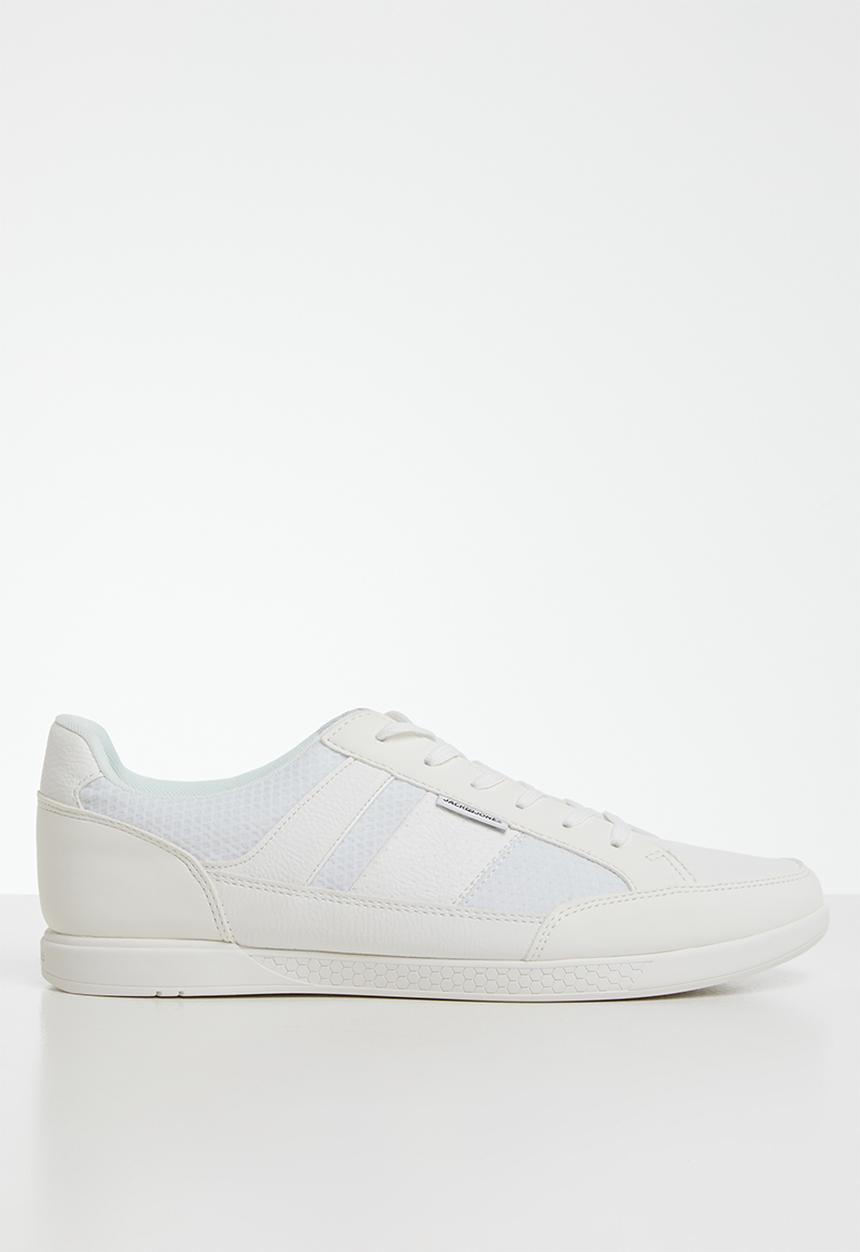 Jack & Jones - Byson mesh mix sneaker - white