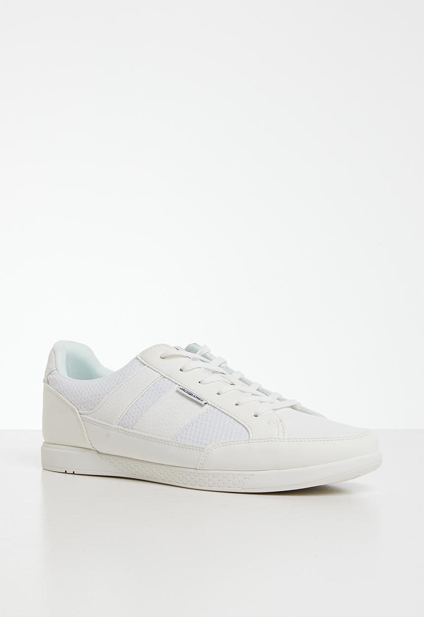 Jack & Jones - Byson mesh mix sneaker - white