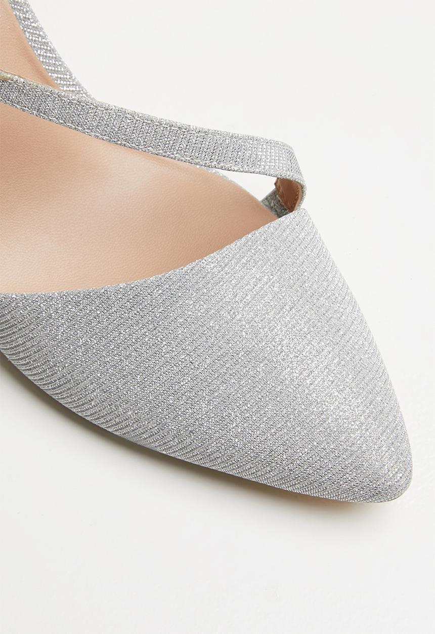 Call It Spring - Emelya heel - silver