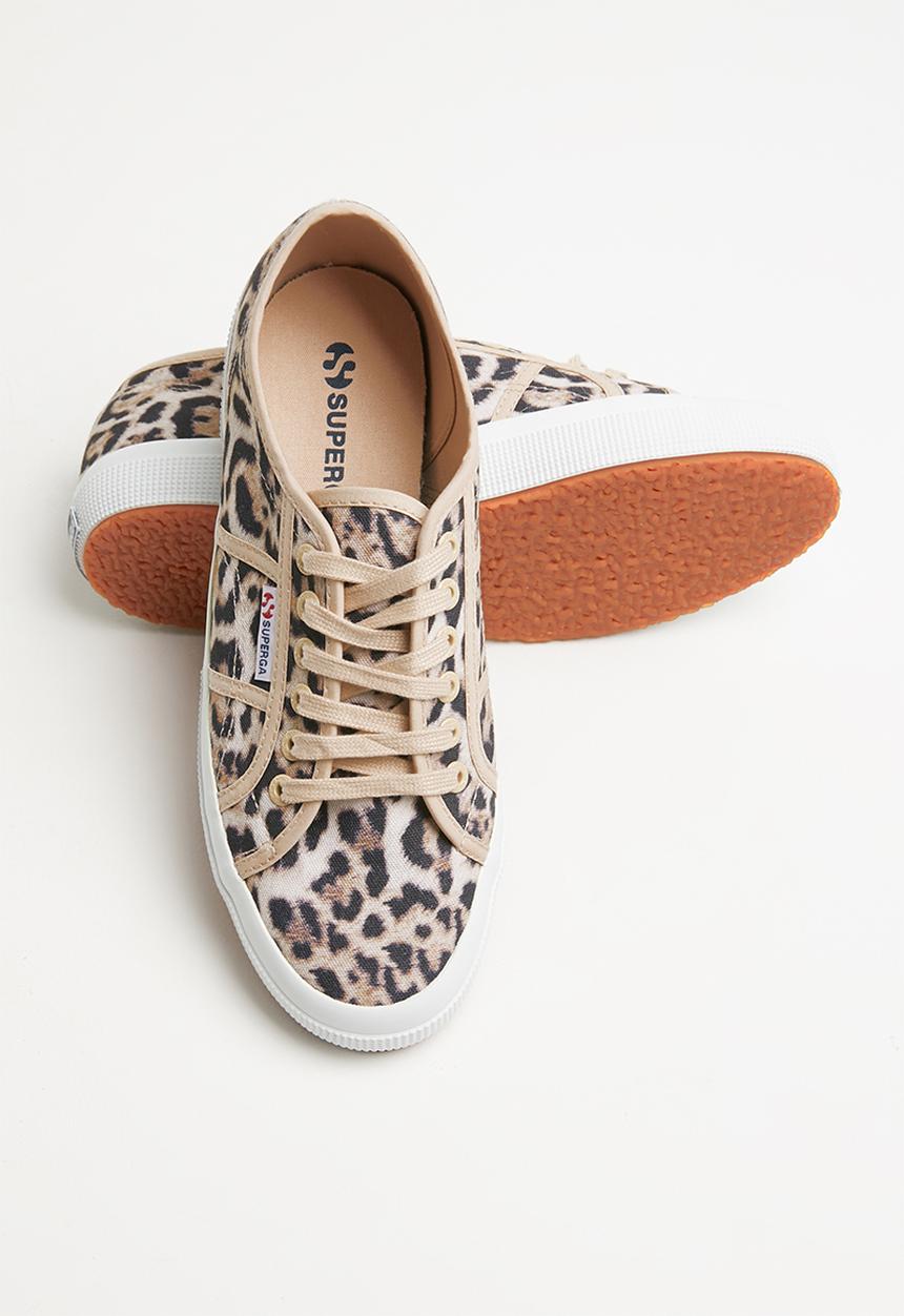 SUPERGA - 2750 Animal fantasy - beige & brown 