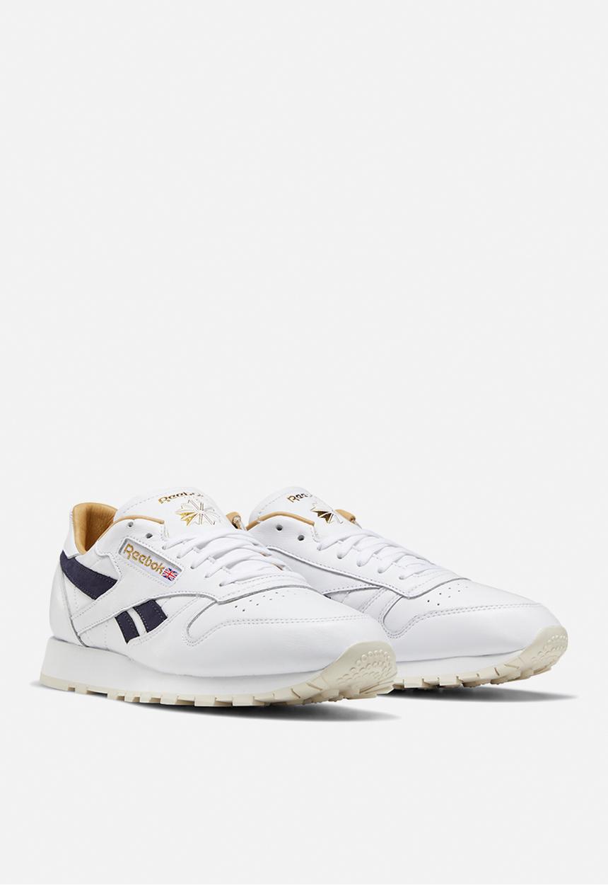 Reebok - Classic Leather - white / purple delirium / paperwhite