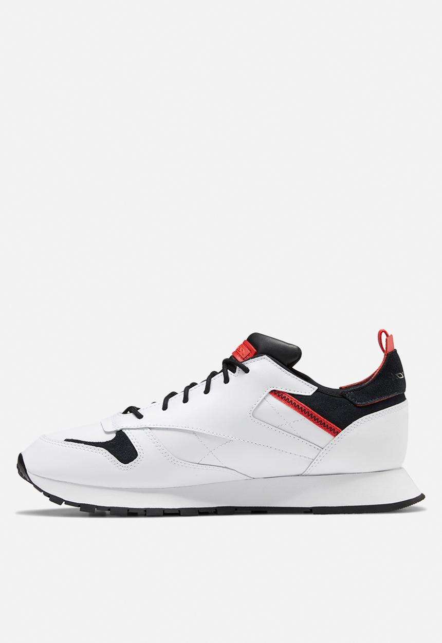 Reebok - Classic Leather ree:dux - white/black/radiant red