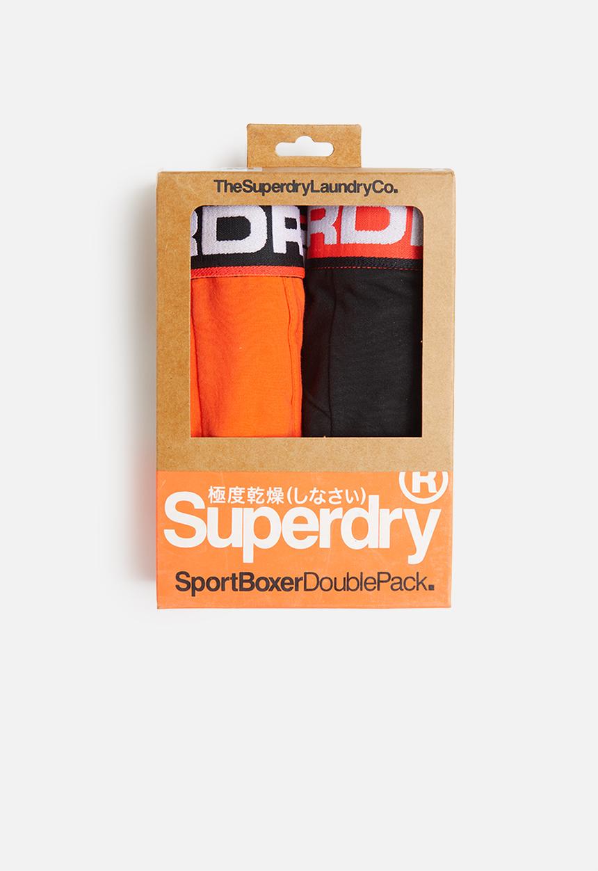 Superdry. - Superdry sport 2 pack boxers - multi