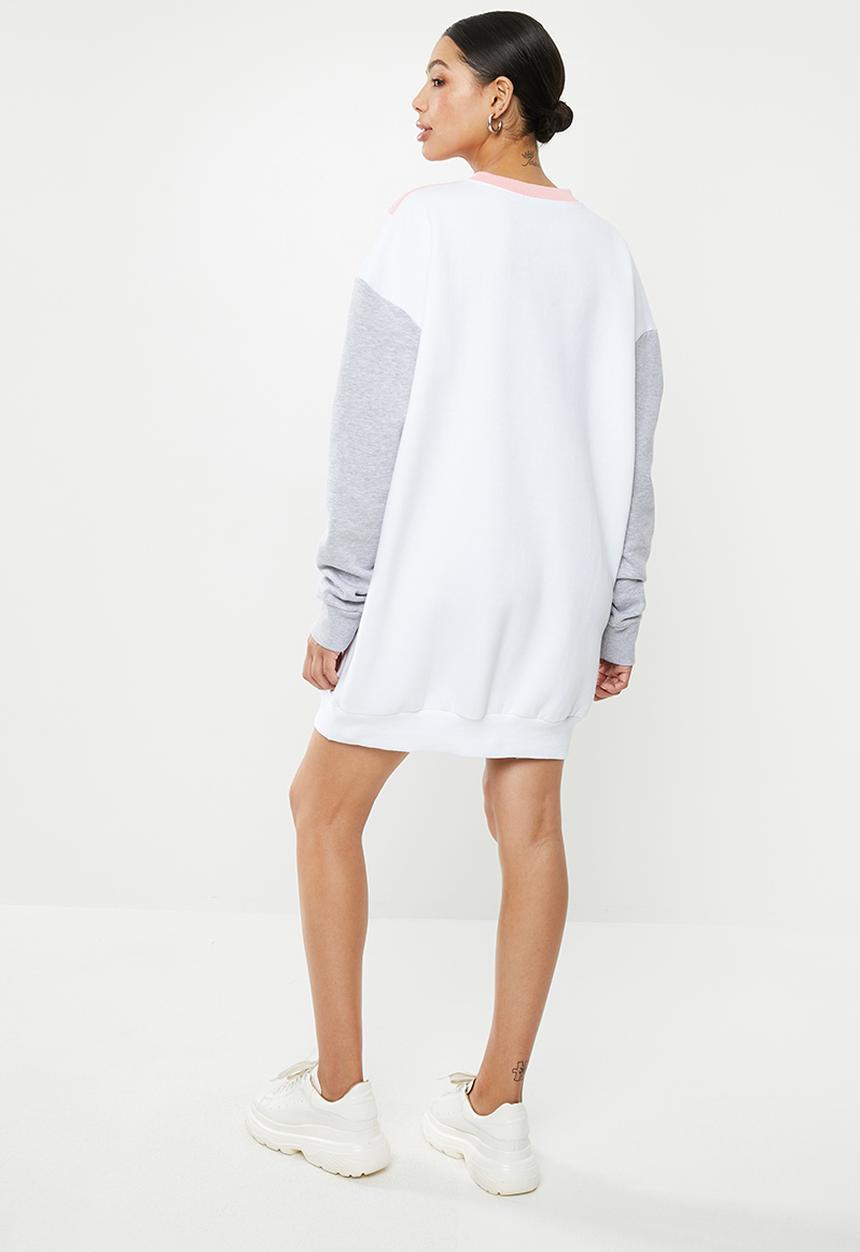 Missguided - Colour block sweater dress triangle - multi 