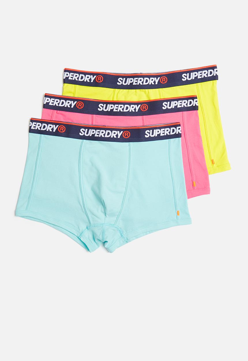 Superdry. - O.l sport 3 pack trunks - multi