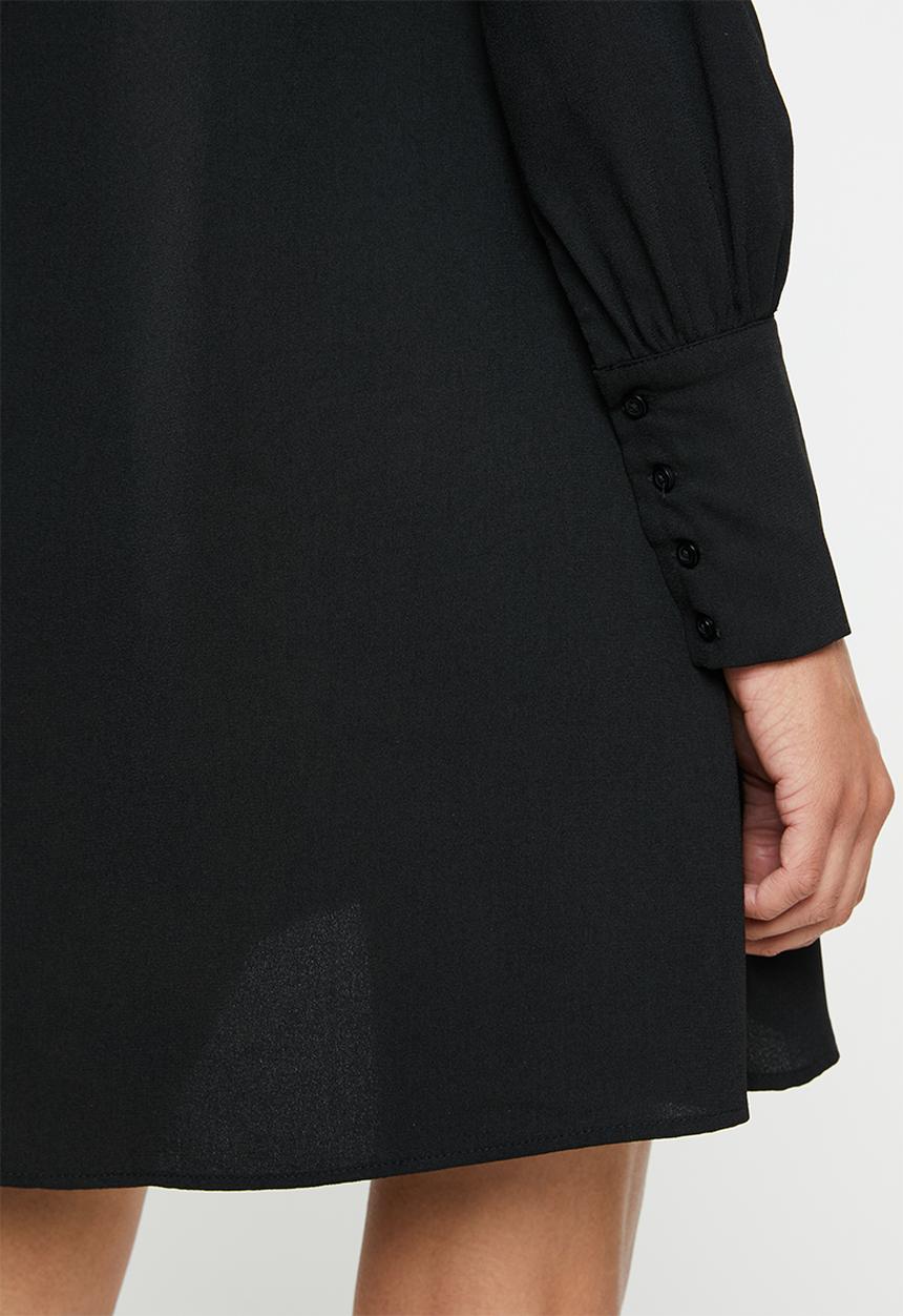 Glamorous - Swing shirt dress - black