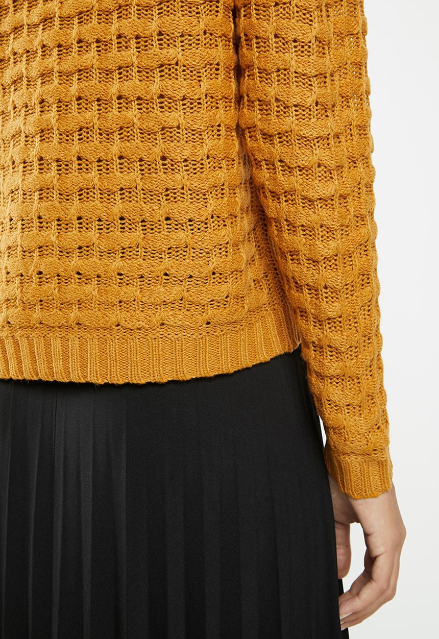 Jacqueline de Yong - Asher pullover - inca gold  
